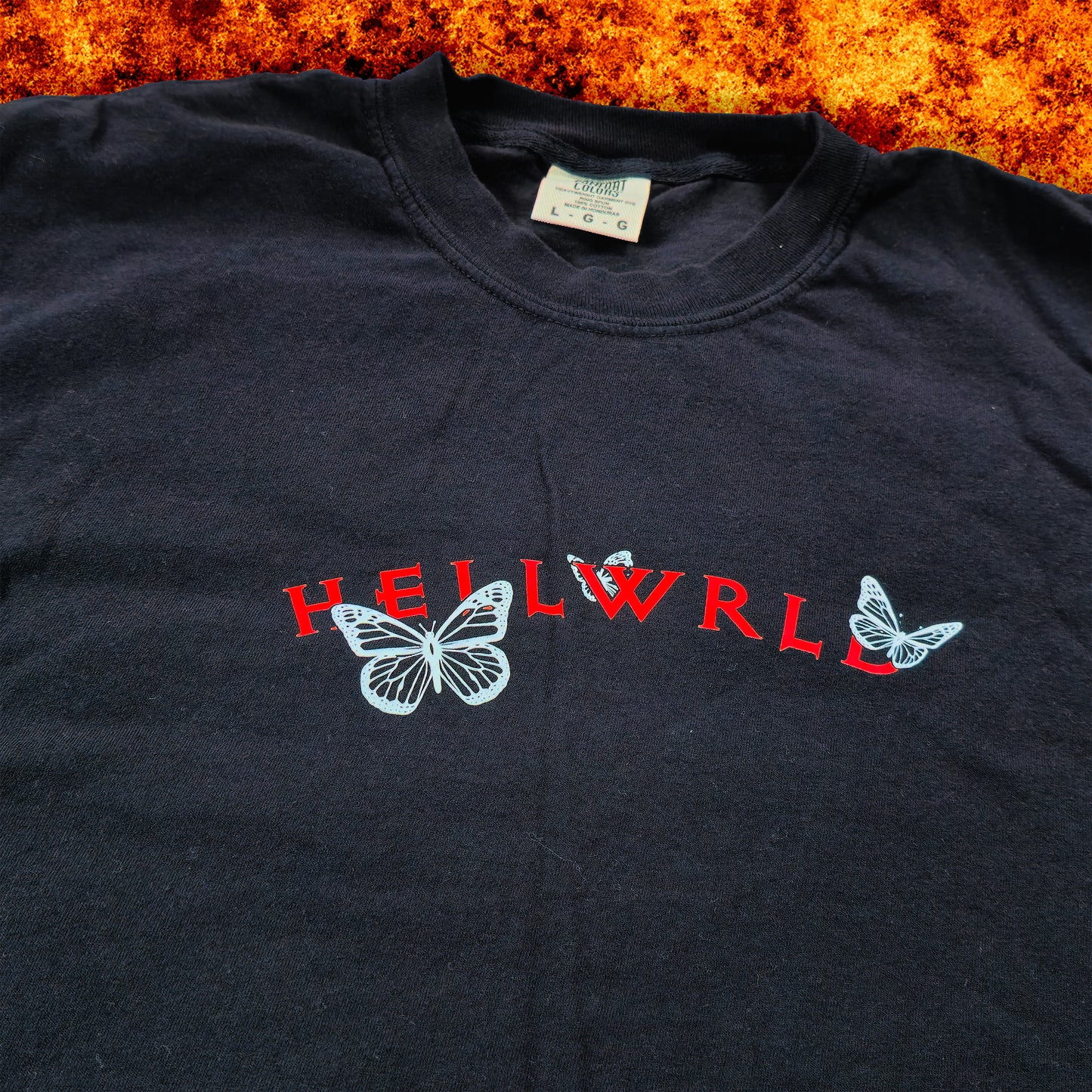 Inside - Short Sleeve HellWrld Tee [L]